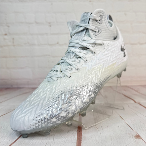 Under Armour Spotlight Clone 3.0 MC Football Cleats Mens Size 9.5 (3026334-100) - Picture 3 of 10